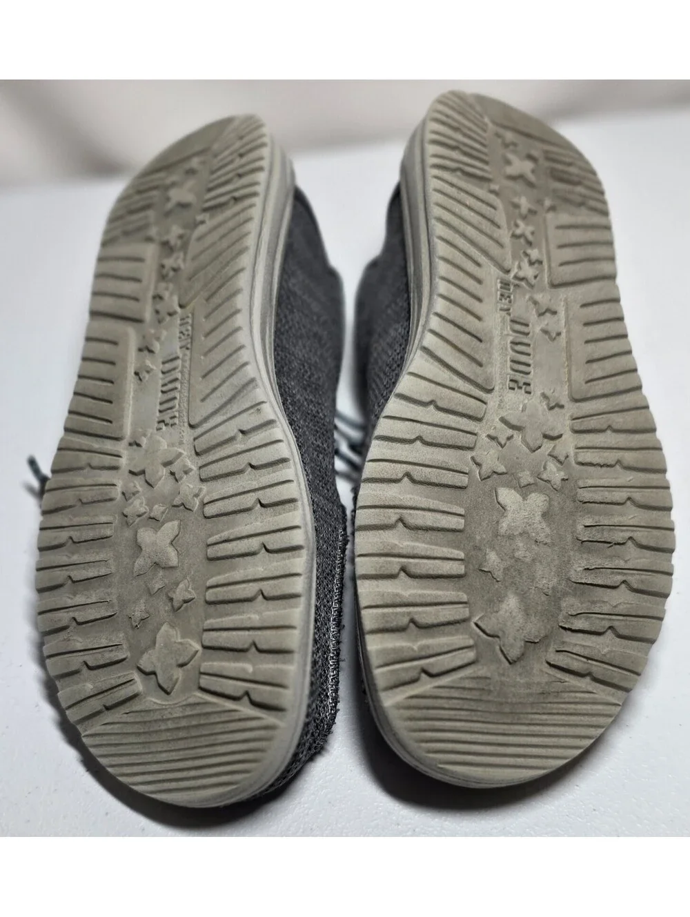 Hey Dude Wally Sox Shoe for Men - Charcoal, Size US 11